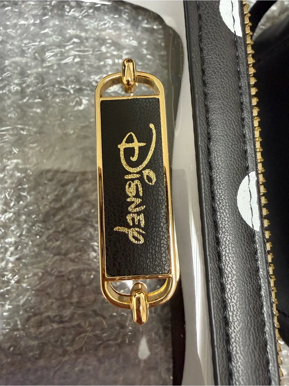 Primark x Disney Minnie Mouse Clear and Faux Leather 2 pc Travel Bag Set *NWT